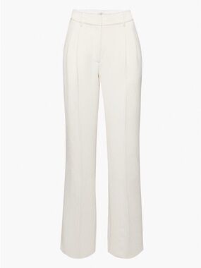 Aritzia Effortless Pant White crepette light birch Size 0